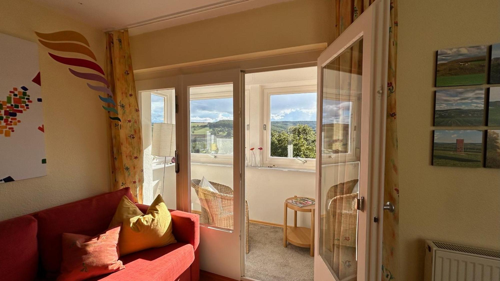 Panoramablick Apartment Bad Sobernheim Bagian luar foto